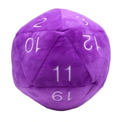 D20 Novelty Plush - Purple